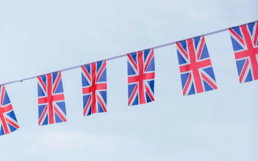 Union jack bunting