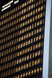 flights cancelled