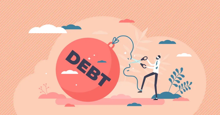 Cutting free of debt