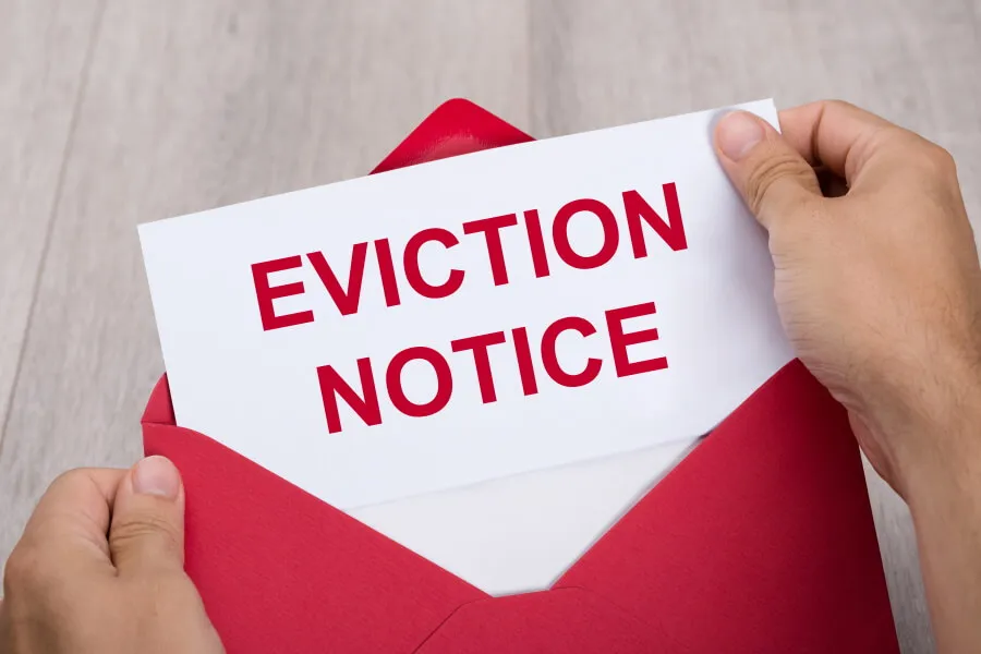 Eviction notice