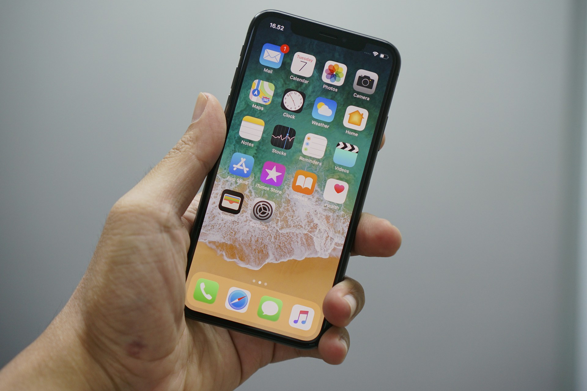Person Holding A Phone